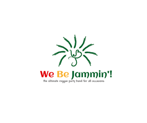 We Be Jammin'! - the ultimate reggae party band for all occasions | Logo Design by Shirlei Patricia