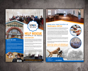 Flyer Design by arkedia for Wellington SPCA | Design: #7378447