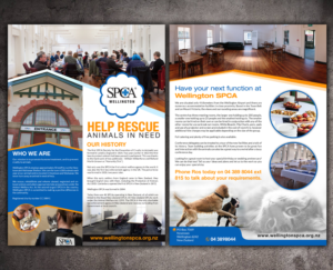 Flyer Design by arkedia for Wellington SPCA | Design: #7387502