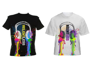 Headphone design shirt  | T-shirt Design by Monsterish