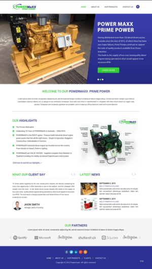 Diseño Web por pb para este proyecto | Diseño: #7249112