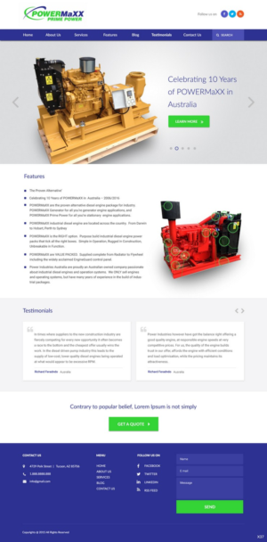 Diseño Web por pb para este proyecto | Diseño: #7256627