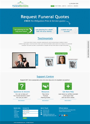 Web Design by ideaz for this project | Design: #1866003