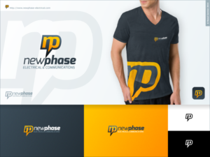 Diseño de Logo por Raoul Camion para New Phase Electrical & Communications | Diseño #7240925