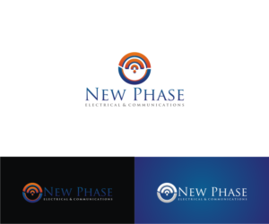 Logo-Design von T I K H E - L M W für New Phase Electrical & Communications | Design: #7232252