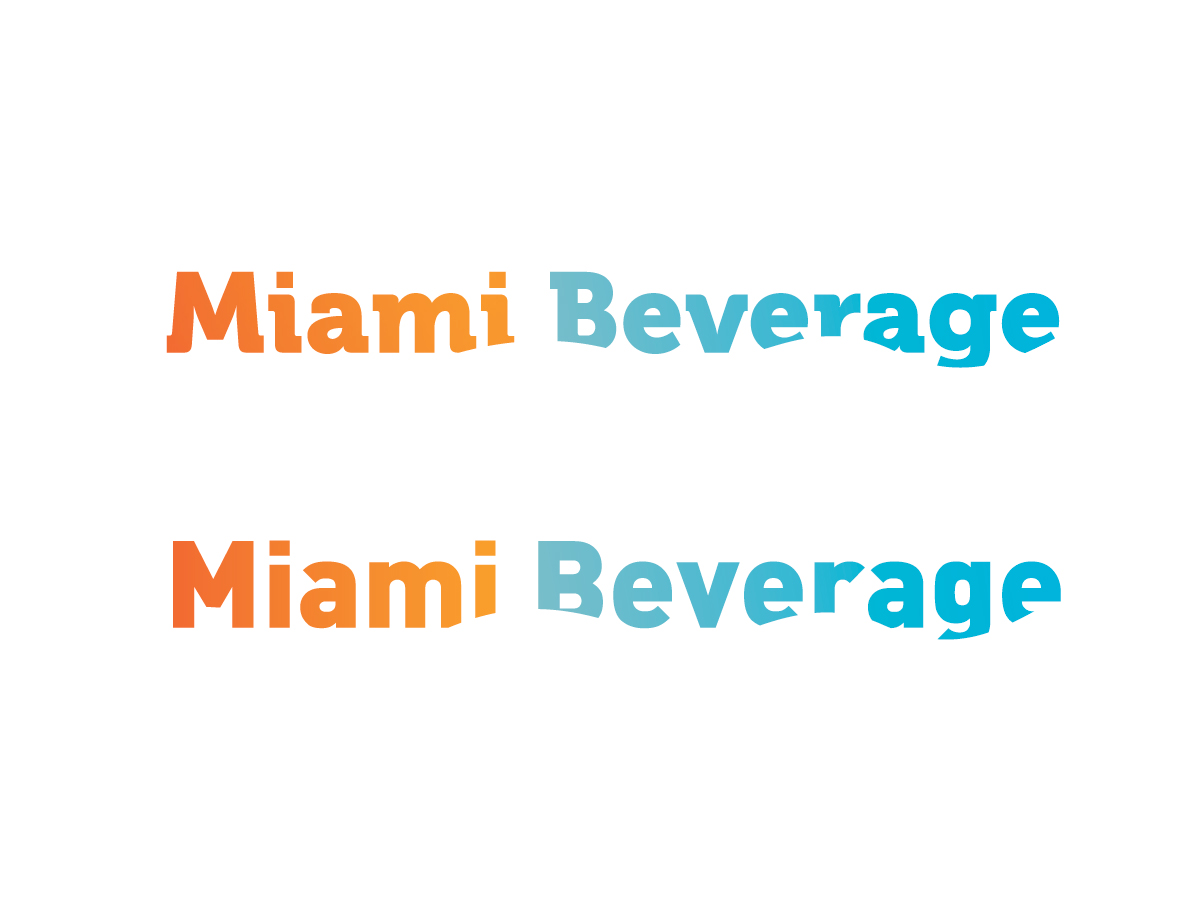 Logo Design by alison for Miami Beverage | Design #1840757