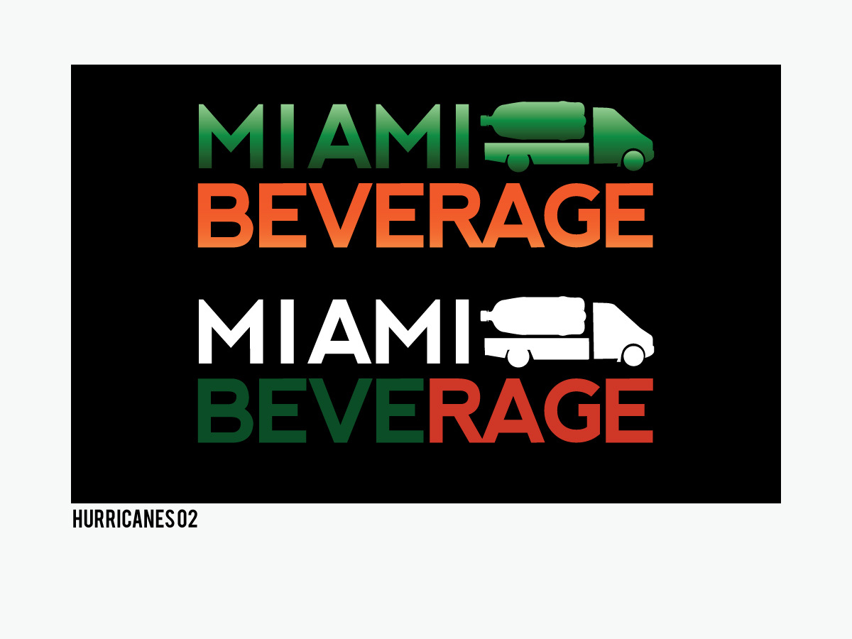 Logo Design by X.1.V for Miami Beverage | Design #1893493