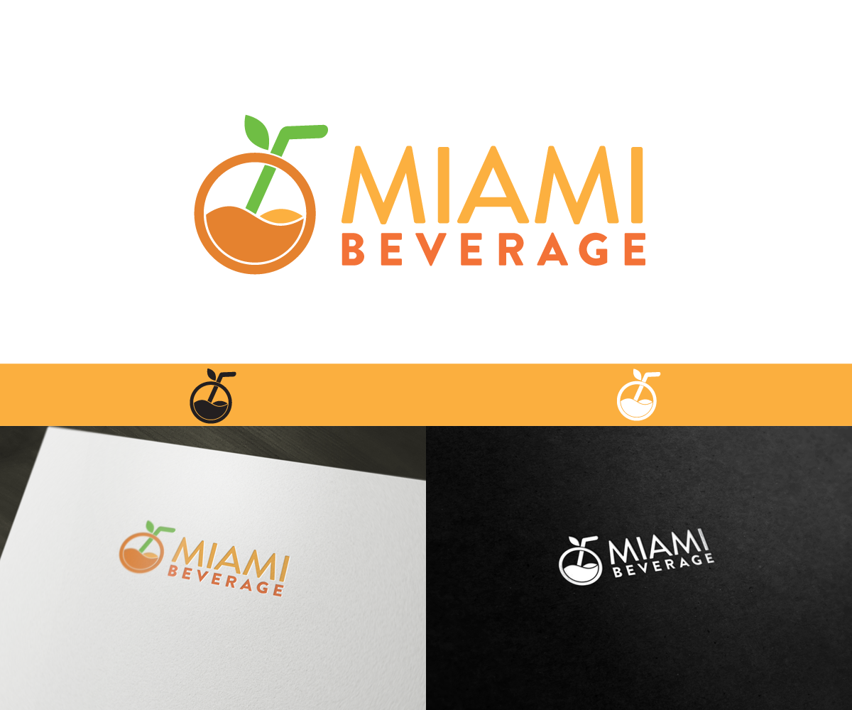 Logo Design by akineton2 for Miami Beverage | Design #1864924