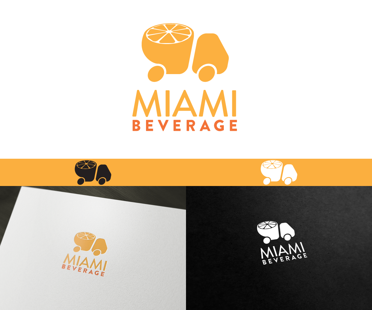 Logo Design by akineton2 for Miami Beverage | Design #1869131