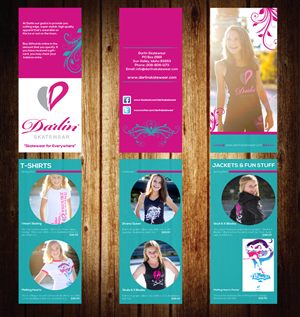 Design de Brochure par Kburks pour Darlin Skatewear | Design : #1922598