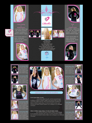 Broschüren-Design von Timely Art & Design für Darlin Skatewear | Design #1920632