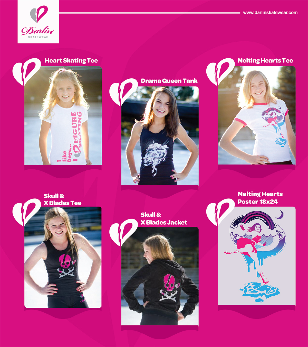 Broschüren-Design von xainali für Darlin Skatewear | Design #1891670