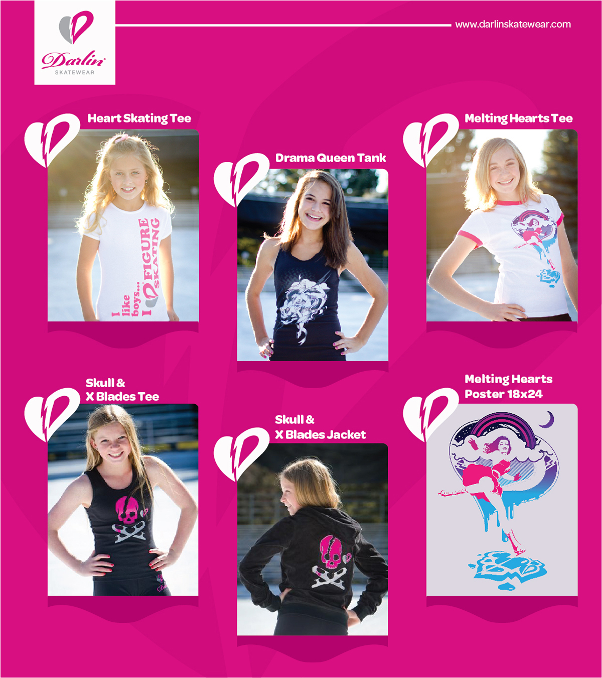 Brochure Design by xainali for Darlin Skatewear | Design #1891686