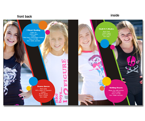 Brochure Design by Simita Roy for Darlin Skatewear | Design: #1908802