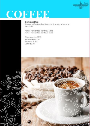 Menu Design by Test Tube 
