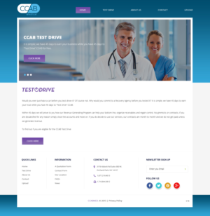 Web Design by pb for CCAB Management LLC | Design: #7256444
