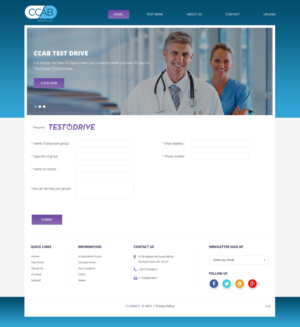 Web Design by pb for CCAB Management LLC | Design: #7256447