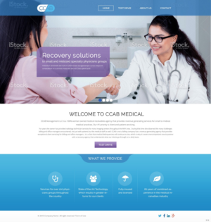 Web Design by pb for CCAB Management LLC | Design #7256448