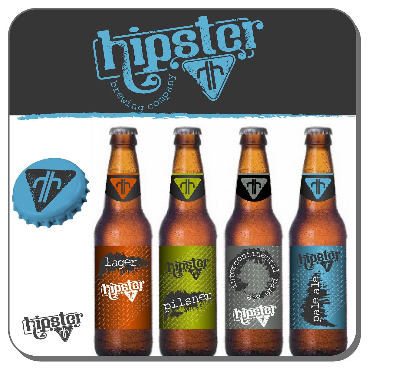 Logo-Design von Jace Design für Hipster Brewing Company Ltd | Design: #11918