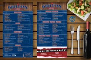 Menu Design by rdesign12