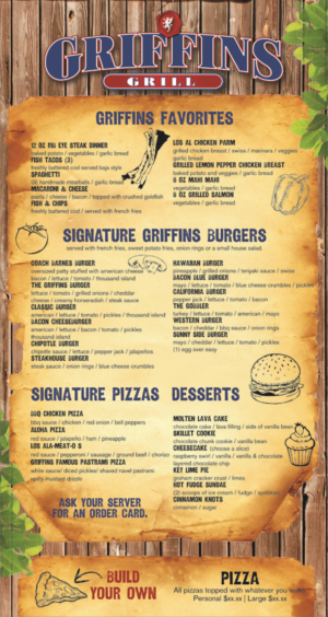 Menu Design by kalista.design for this project | Design: #7244461