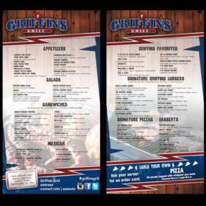 Menu Design by Patoxex
