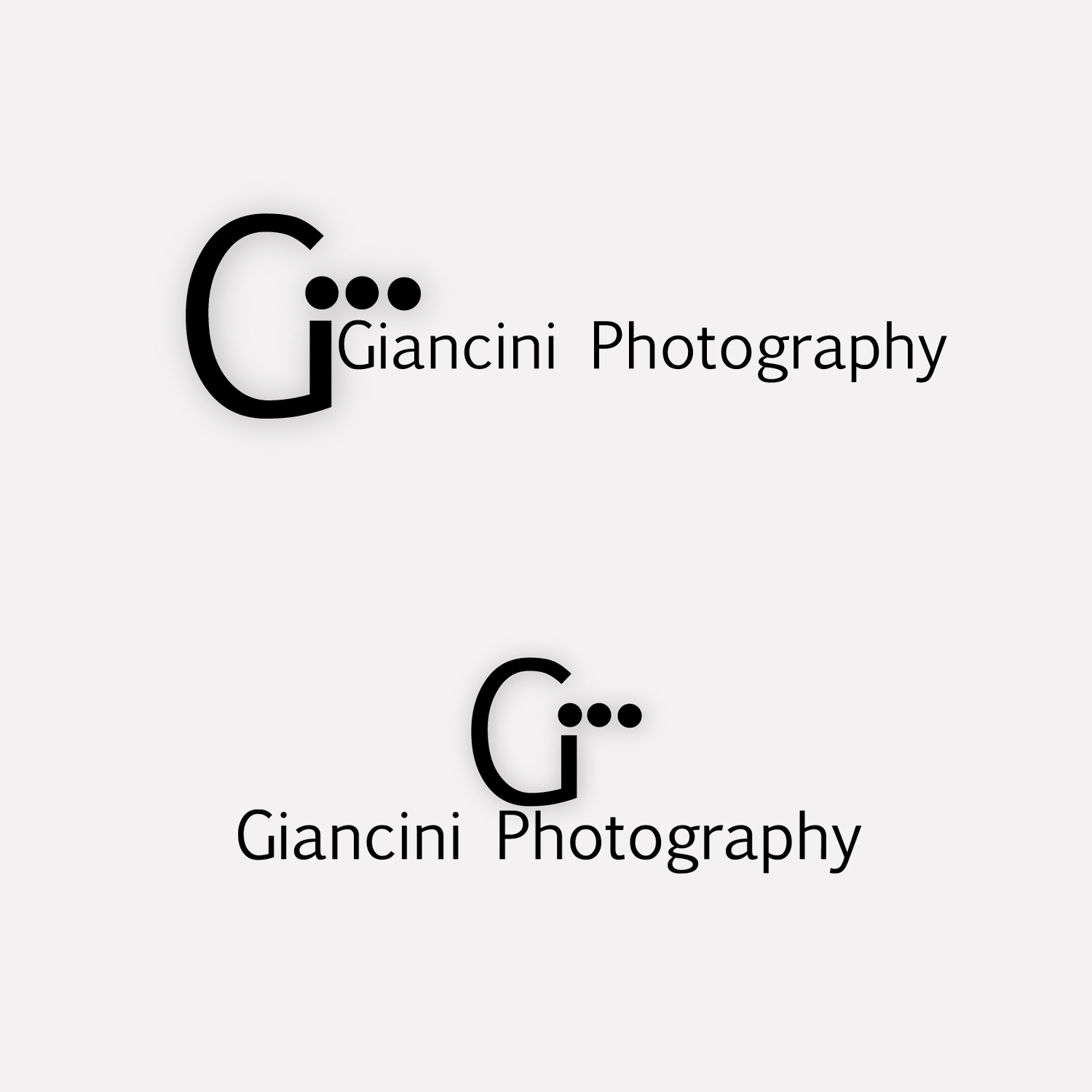 Logo Design by QTAH Designs for Giancini Photography | Design #372323