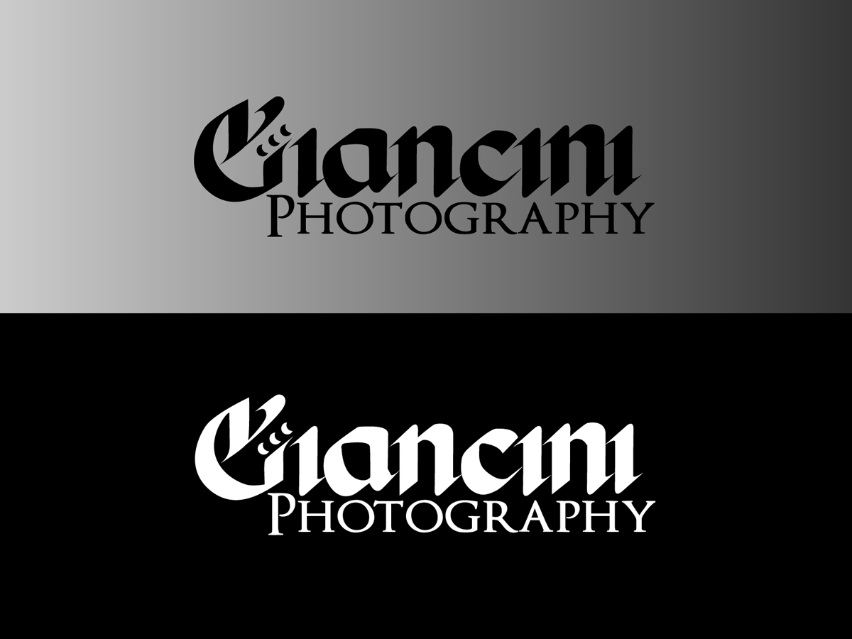 Logo Design by Dark Design Graphics for Giancini Photography | Design #381157