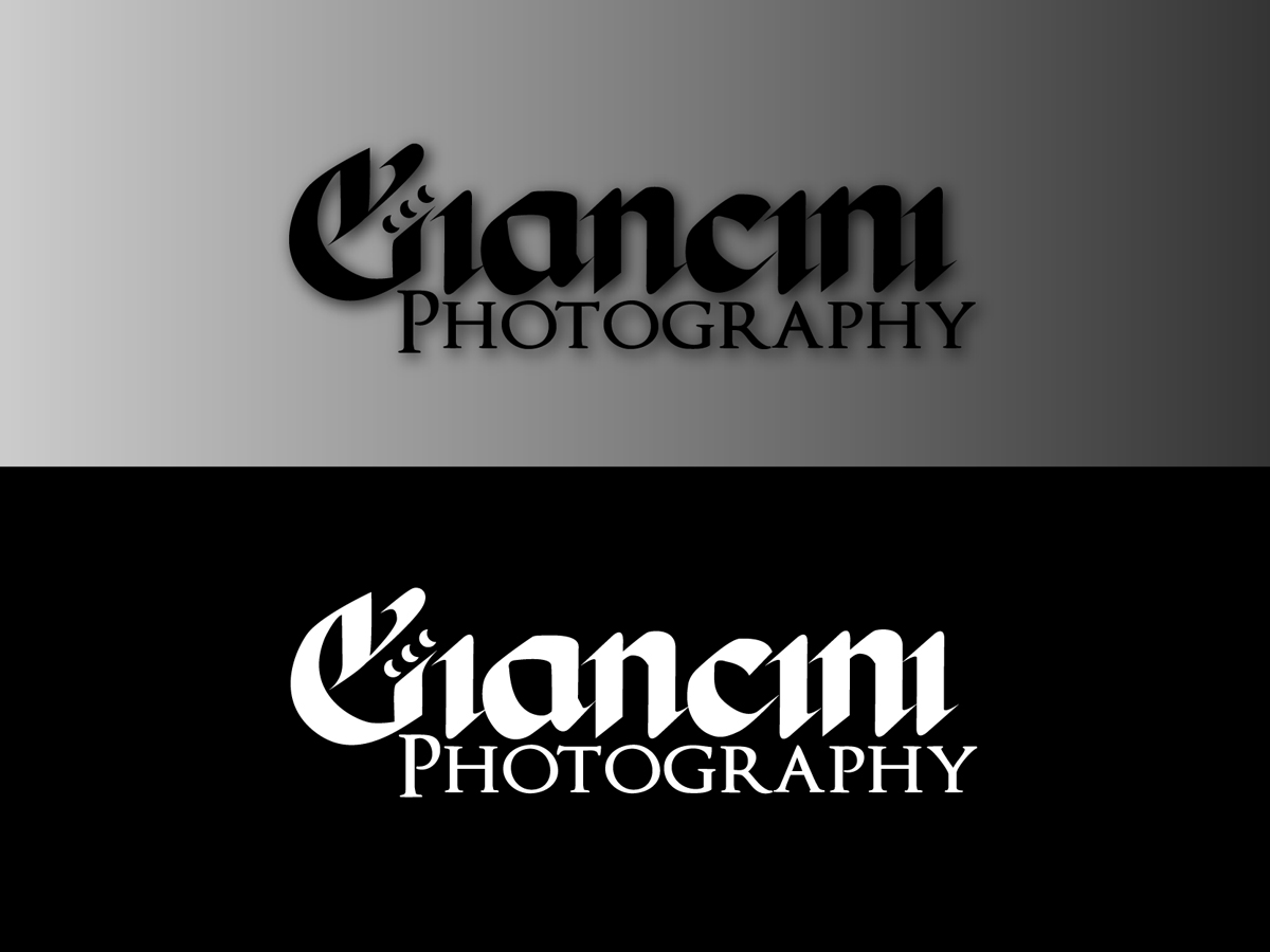 Logo-Design von Dark Design Graphics für Giancini Photography | Design #381384