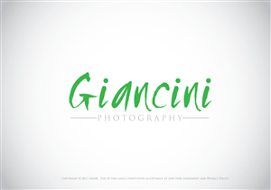 Logo Design by GridR for Giancini Photography | Design: #377890