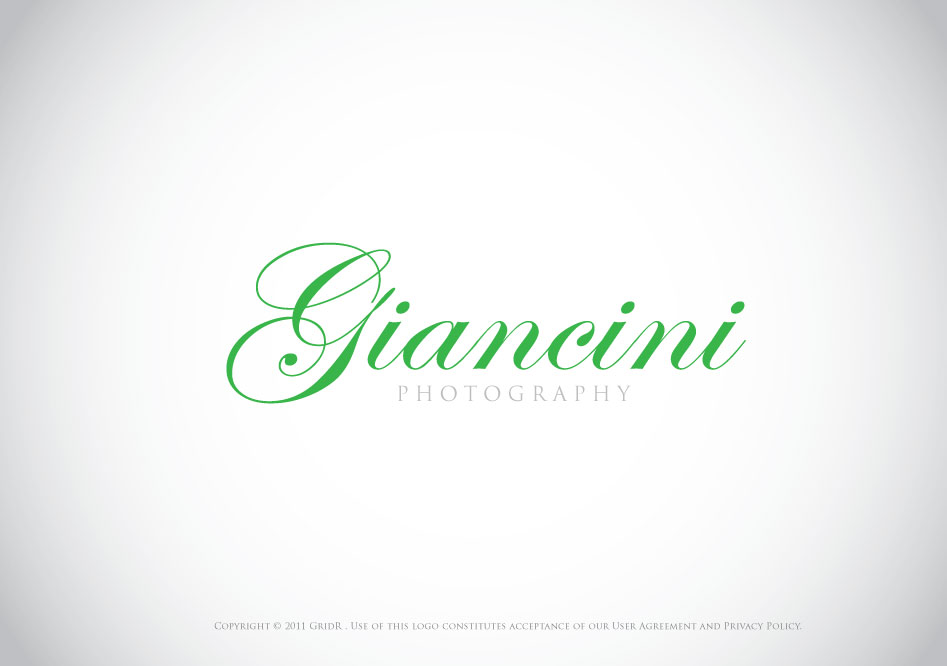 Logo Design by GridR for Giancini Photography | Design #377902