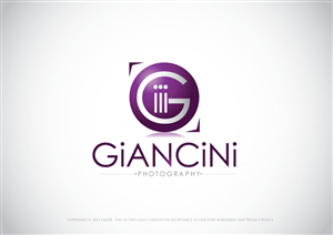 Logo Design by GridR for Giancini Photography | Design: #379707