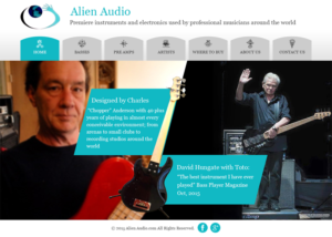 Web Design by RupalTechno for Alien Audio, LLC | Design: #7312800
