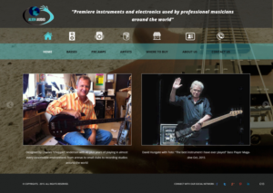Web Design by pb for Alien Audio, LLC | Design: #7244224