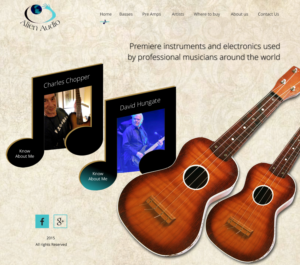 Web Design by rightway for Alien Audio, LLC | Design: #7243783