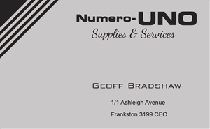 Business Card Design by VIVI INNOVATIONS