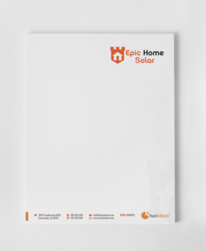 Letterhead Design by stoodio.id for Epic Home Inc. | Design: #7252950