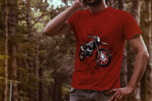 T-shirt Design by Art Vision for Mean Machines Custom Motorcycles P/L | Design: #7323999