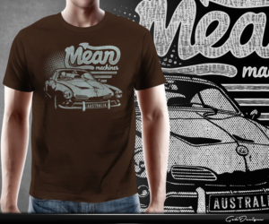 Fine Detail Illustration for Classic Car and Cafe Racer Motorbike Co | Diseño de Camiseta por gekgrfx