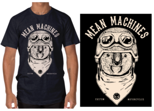 Fine Detail Illustration for Classic Car and Cafe Racer Motorbike Co | Diseño de Camiseta por a.o.d