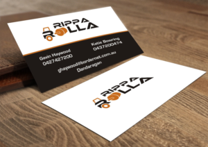 'Rippa Rolla' needs a business card .