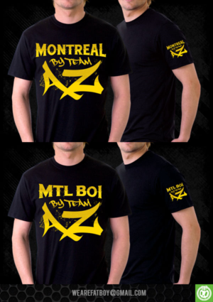 Team AZ - MMA t-shirts - Fashion | Diseño de Camiseta por Fatboy Graphic