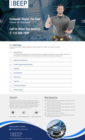 Web Design by HarmiDesigning for this project | Design: #7283399