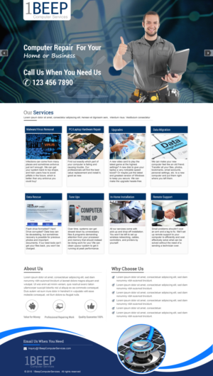 Web Design by HarmiDesigning for this project | Design: #7283400