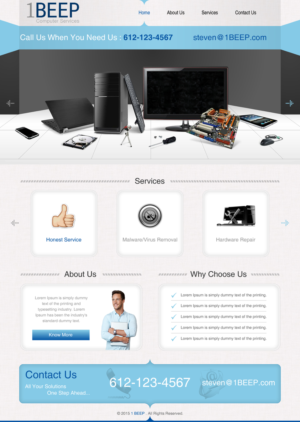 Web Design by rightway for this project | Design: #7262200