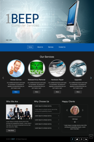 Web Design by rightway for this project | Design: #7262214