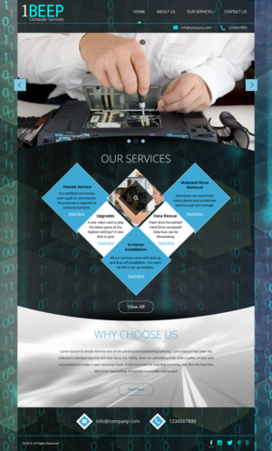 Web Design by rightway for this project | Design: #7262221