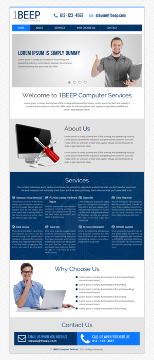 Web Design by rightway for this project | Design: #7269061