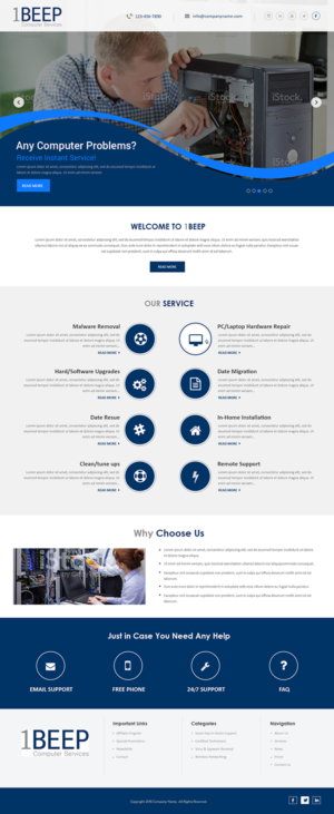 Web Design by Creations Box 2015 for this project | Design: #7271908