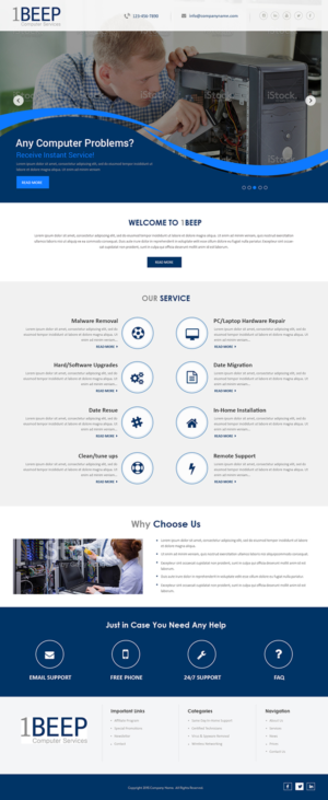 Web Design by Creations Box 2015 for this project | Design: #7271911